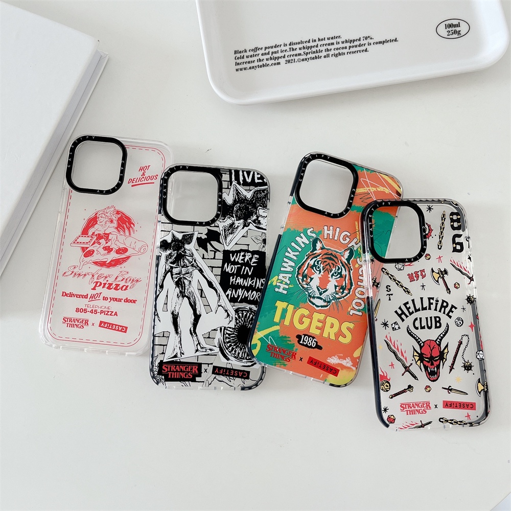 Transparent Shockproof Fashion Brand Casetify joint Stranger Things ...