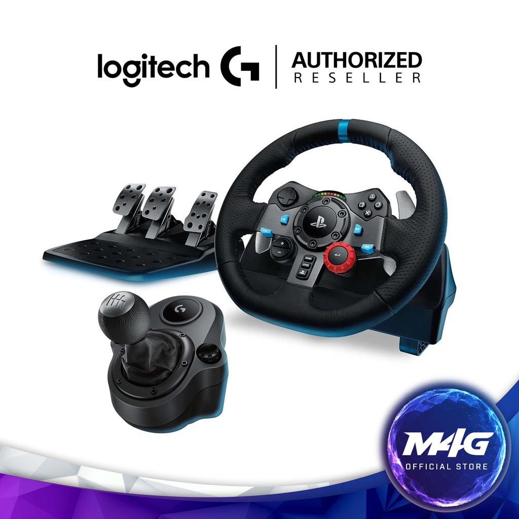 Logitech G29 Driving Force Racing Wheel 941-000139 (Free Shifter ...