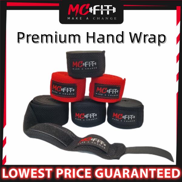 MCFIT [2Pcs/Pack] Boxing Hand Wrap Wraps MMA Muay Thai Kick Boxing Handwrap for Training Bandages 5M 武术拳击泰绑手