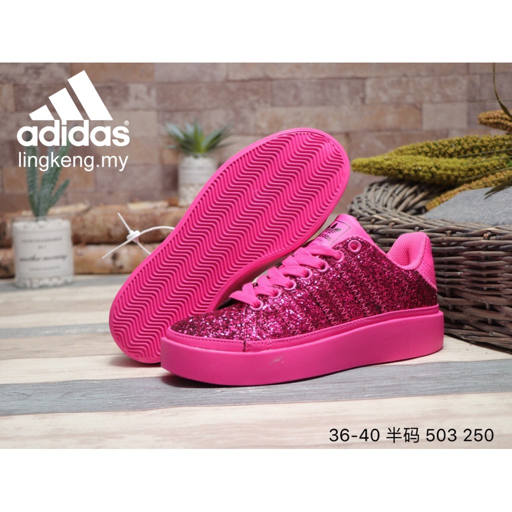 hot pink adidas womens shoes