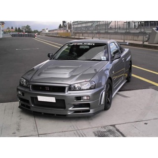 Nissan Skyline Gtr34 R34 Gtr R 34 Ztune Z Tune Rear Boot Trunk Gt Spoiler Lip Wing Shopee Malaysia