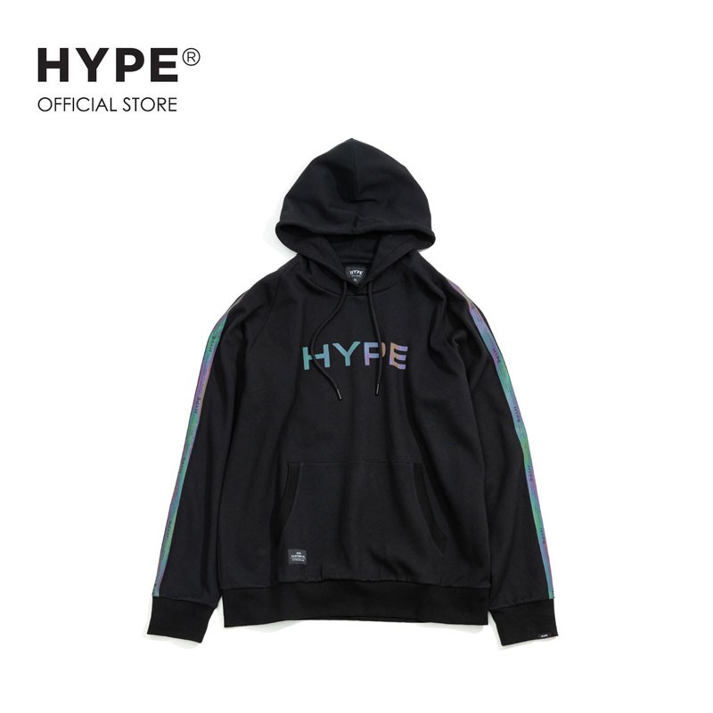 Hype Fade To Black Spectrum Pullover Hoodie Shopee Malaysia