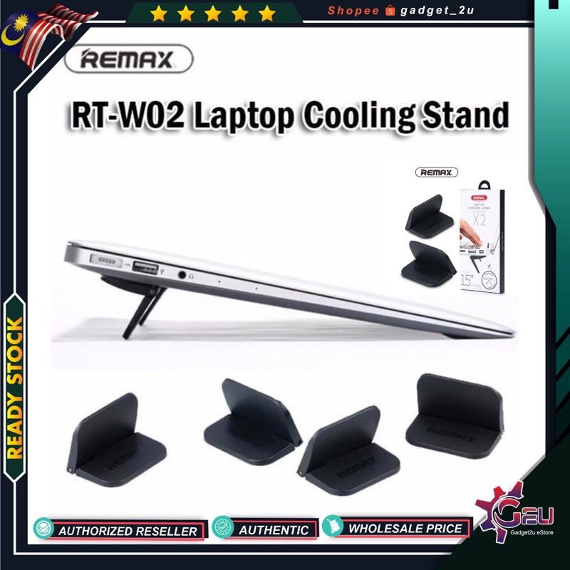 Original Remax RTW02 Notebook Laptop Cooling Stand. Very stable & Good
