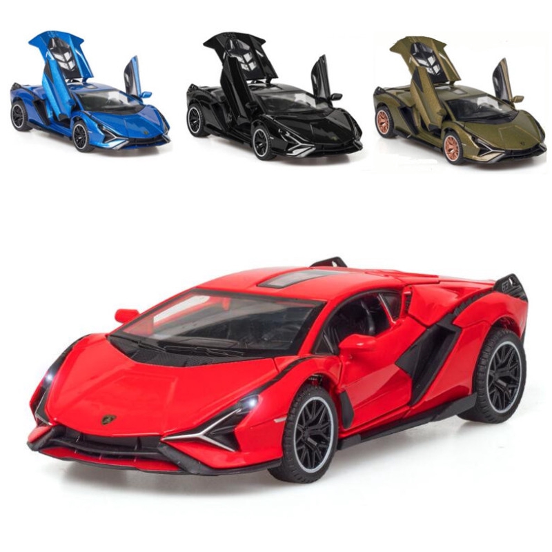 1:32 Lamborghini SIAN Alloy Car Model Sound and Light Pull Back Collection  Diecast Vehicles Car Toys for Kids | Shopee Malaysia