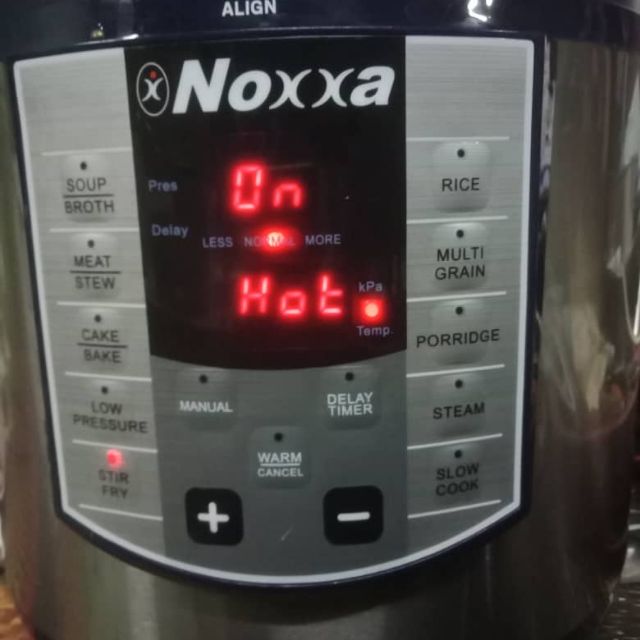 Noxxa pressure cooker Shopee Malaysia