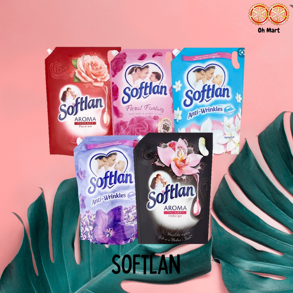 Softlan Fabric Softner Refill Pack Assorted Fragrance | Shopee Malaysia