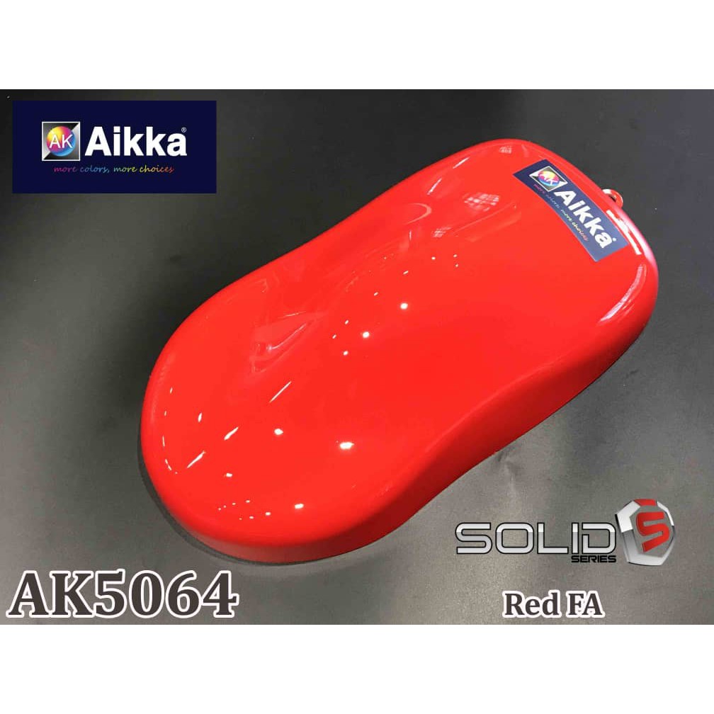 AIKKA AUTOMOTIVE PAINT/ SOLID S EFFECT AK5064 / RED AF / 2K AUTOMOTIVE ...