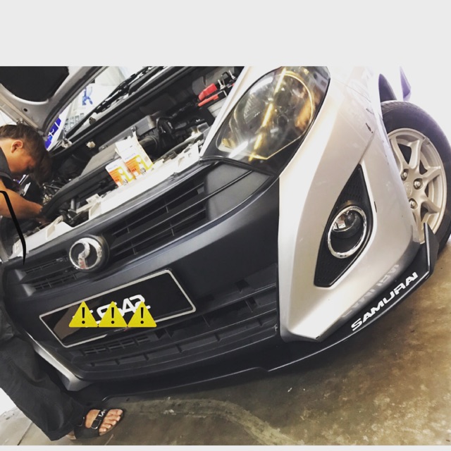 Perdua Axia Defulser bumper（PU)  Shopee Malaysia