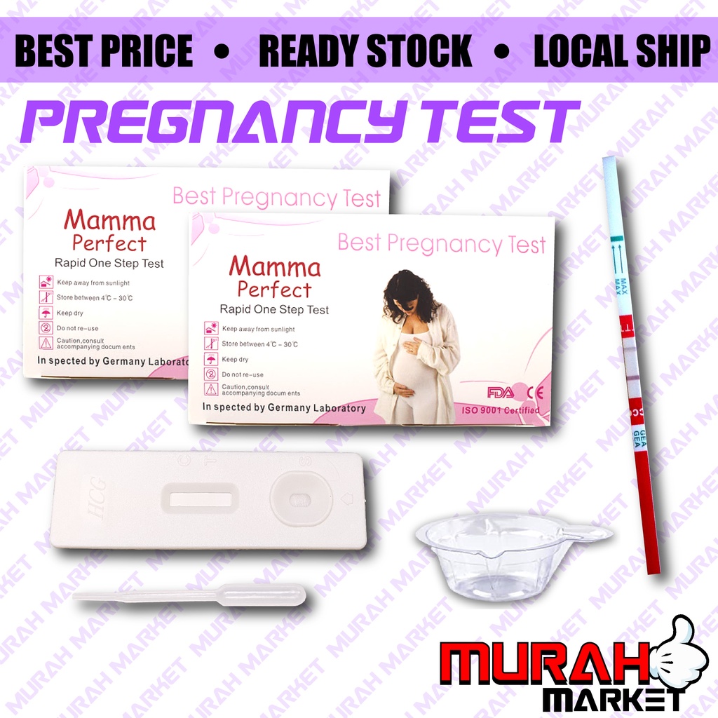 Pregnancy Test Hcg 1 Pcs Pregnant Tes Stripcek Kehamilan One Step Urine Test Early Detection 1288