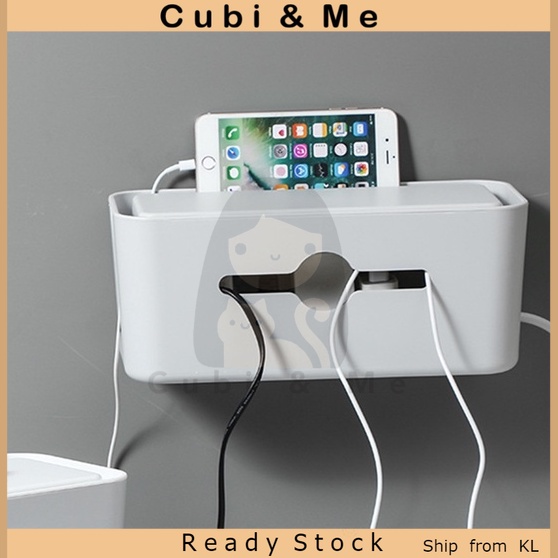 C&M Cable Management Storage Box Wire Storage Pack Cable Organizer Box