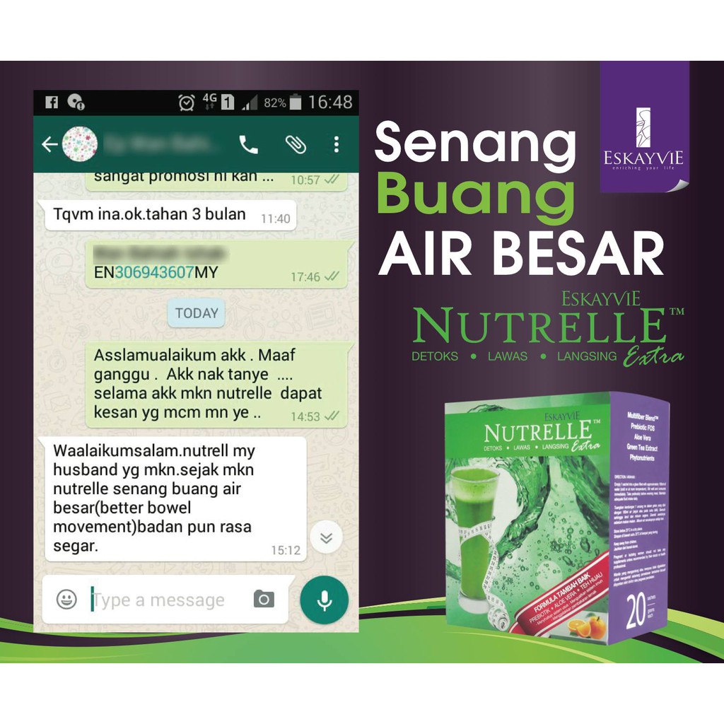 💯ORI HQ [READY STOK] 🔥 DETOKS 🔥 Nutrelle Kombo 2 kotak 🎁 FREE ...