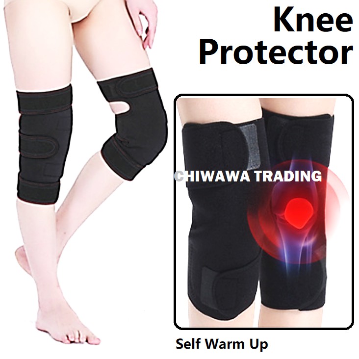 Knee Support Protector Brace Belt Knee Pad Patella Guard Pain Self-Heat ...