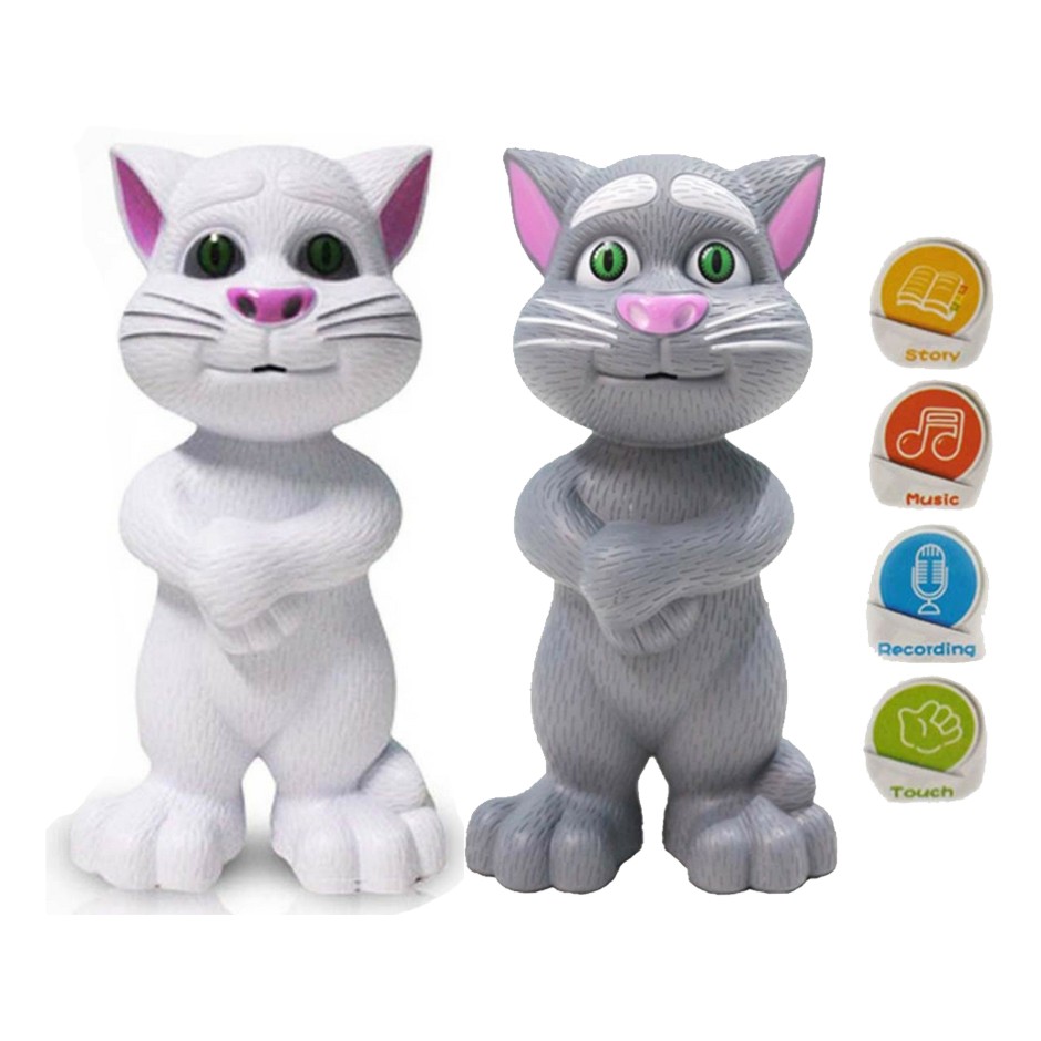 4 In 1 Intelligent Talking Tom Cat For Kids Shopee Malaysia