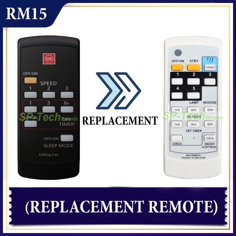 KDK CEILING FAN REMOTE CONTROL (REPLACEMENT) Shopee Malaysia