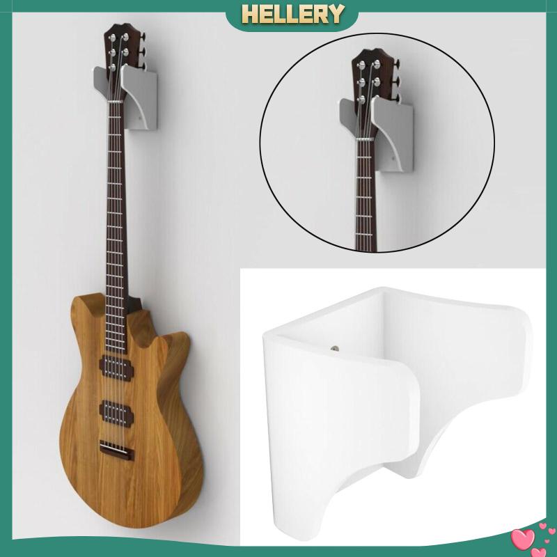 Hellerymy Wall Mounted Guitar Hanger Stand For Hanging Guitar Save