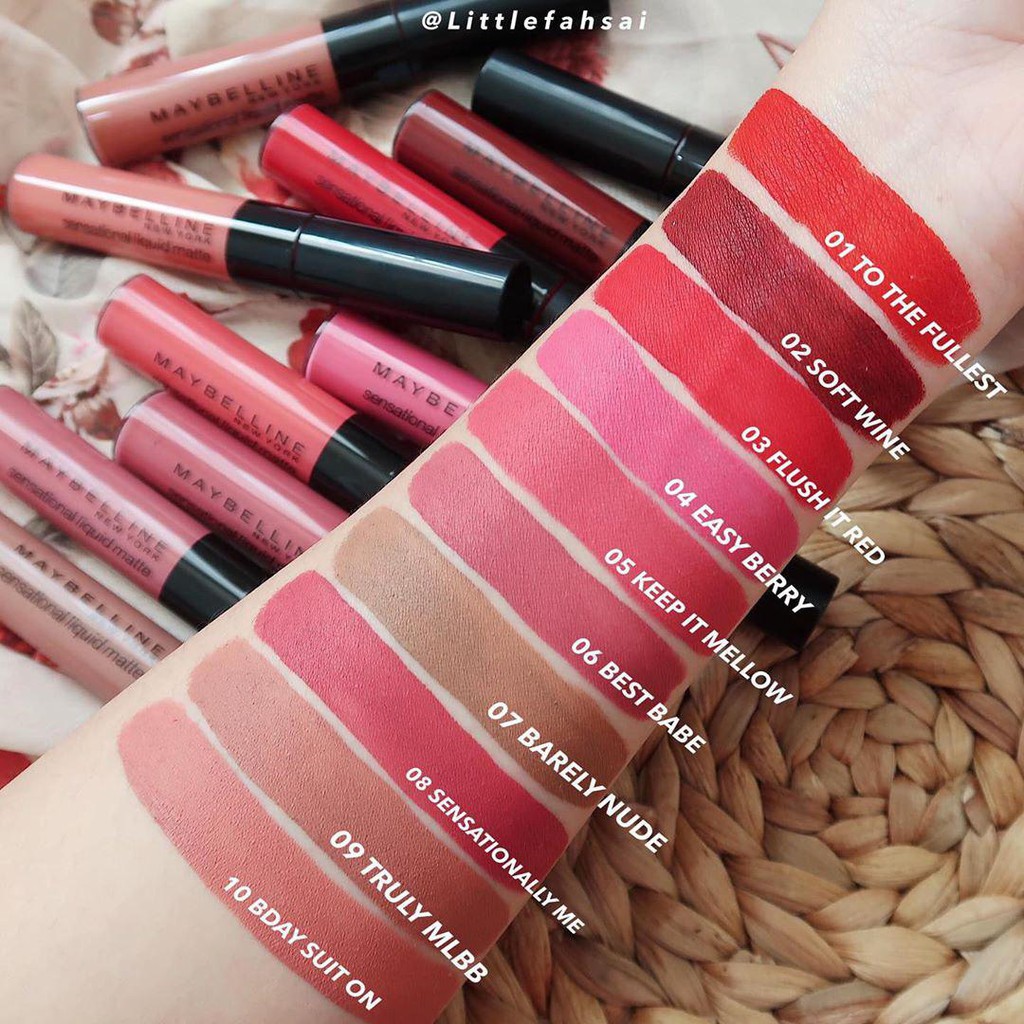 sensational liquid matte