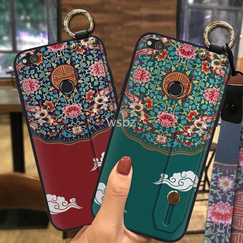 Huawei Honor 8 Lite Wristband Phone Case P8 Lite 17宫廷风protective Cover Holder 中国风with Lanyard Soft Case Shopee Malaysia