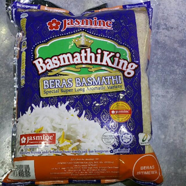 Jasmine Import Basmathi King 5kg