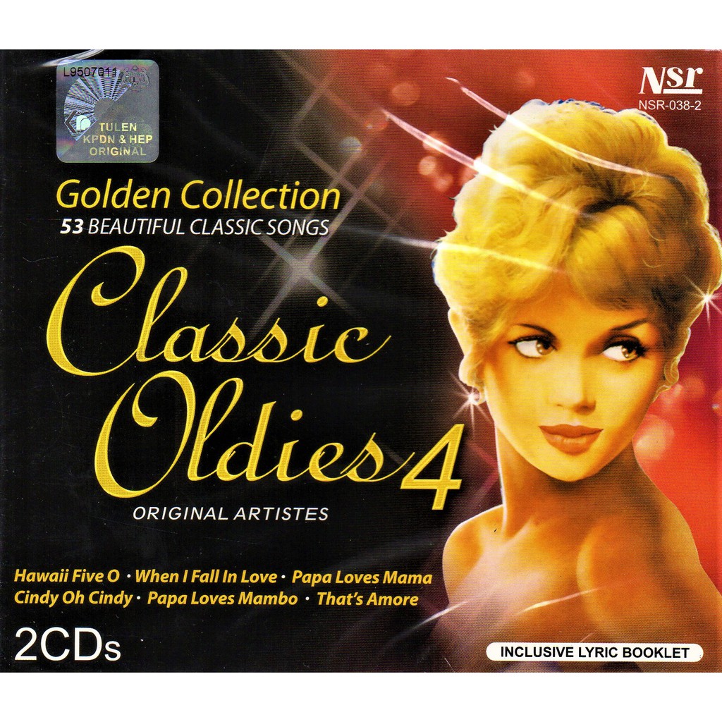 Classic Oldies 4 - Golden Collection 53 Beautiful Classic Songs ( 2 CD ...