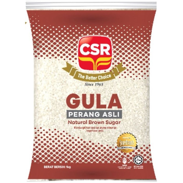 Csr Natural Brown Sugar 1kg Fast Posting Gula Perang Asli Pengeposan Pantas Shopee Malaysia