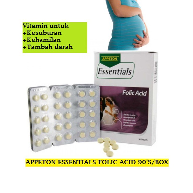 Appeton Essentials Folic Acid 90 S