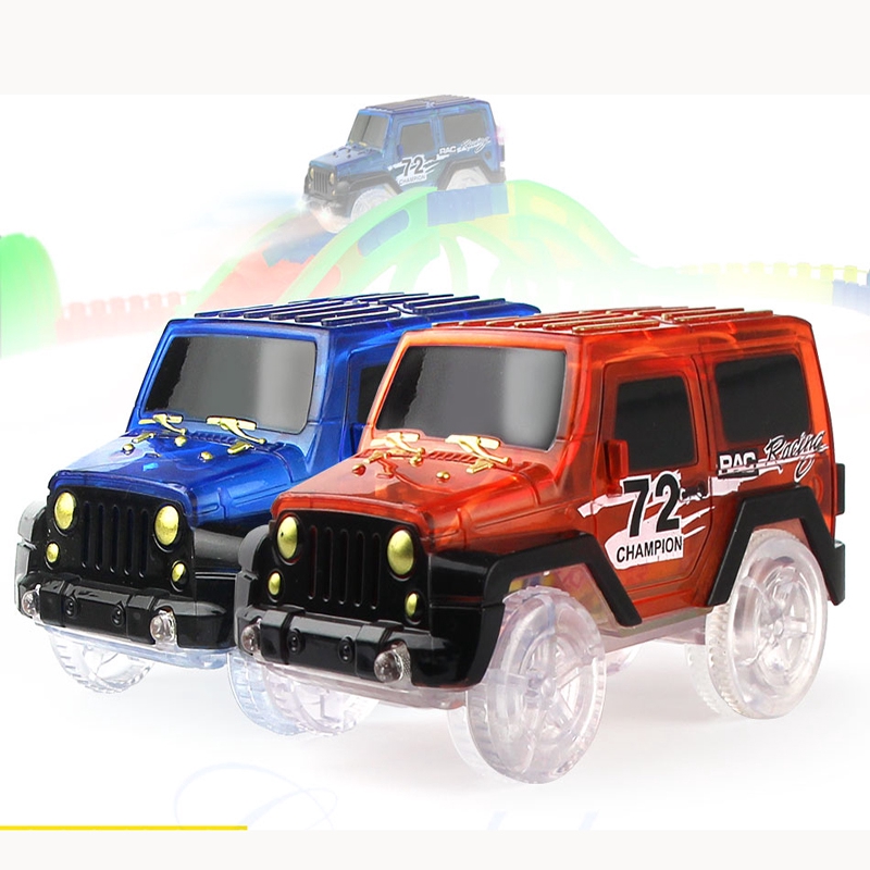 led car track toys