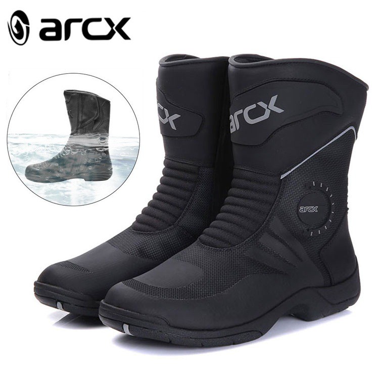 waterproof leather motorcycle boots