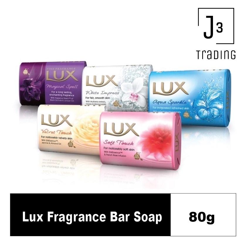 Lux Fragrance Bar Soap 80g Shopee Malaysia