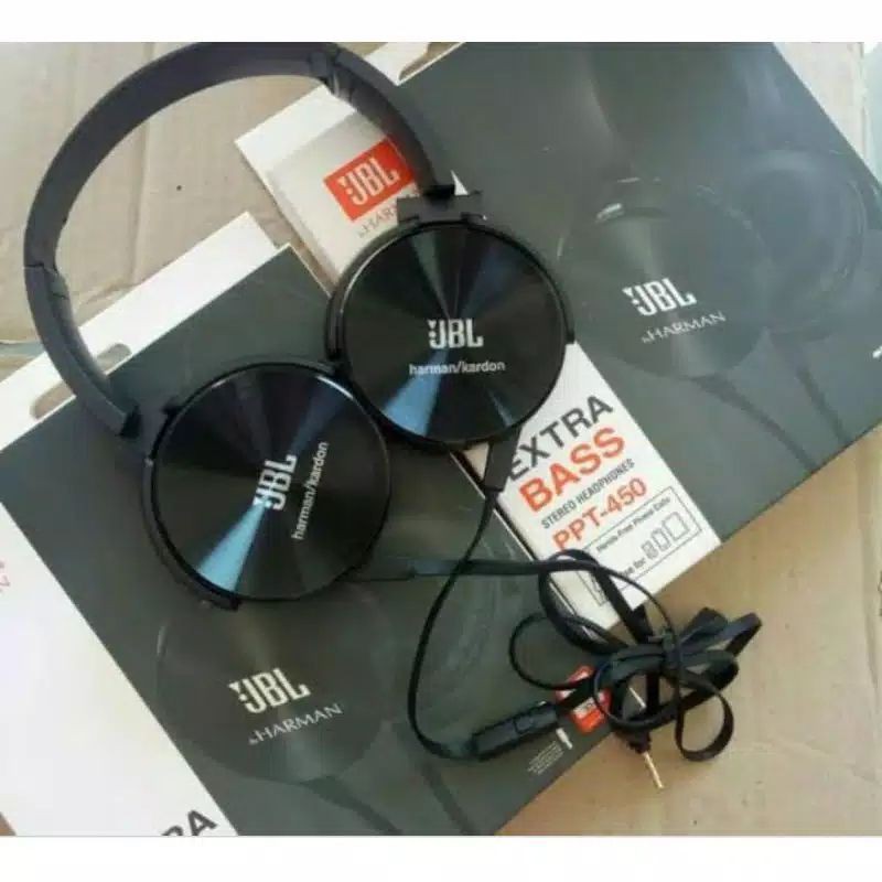 Jbl XB450+ STREO HEADPHONE Handset BANDO EXTRA BASS Shopee Malaysia