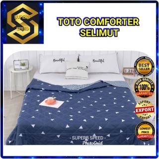 TOTO SELIMUT TEBAL/ QUILT BLANKET COMFORTER KING 200*220 SUPER LARGE SIZES - READY STOCK MALAYSIA