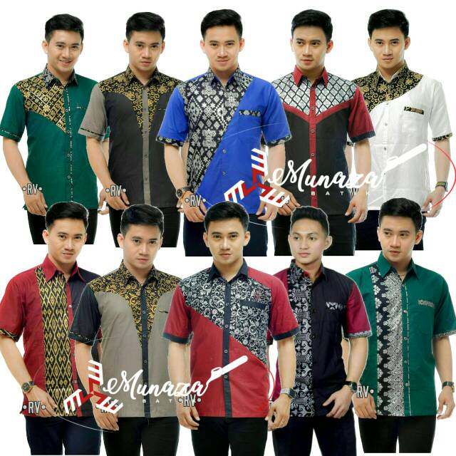 Batik Combination Hem