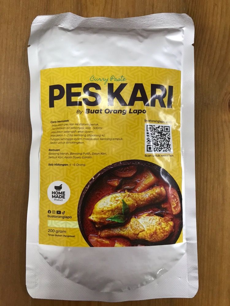 Pes Kari Serbaguna By Buat Orang Lapo Curry Paste Pes Segera Pes Masakan Pes Sedap Cooking Paste Pes Shopee Malaysia