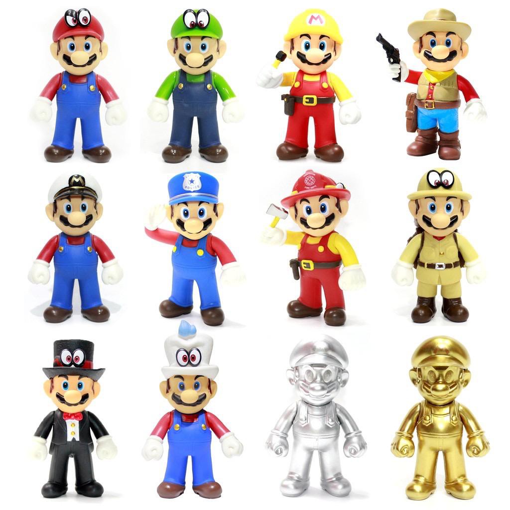 READY STOCK】OEM Nintendo 12cm Super Mario Odyssey (Mario, Luigi, Captain,  Explorer, Maker Suit) Figure | Shopee Malaysia