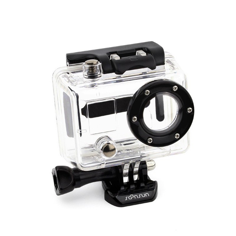 Taisioner Skeleton Protective Housing Case Side Open Frame For Gopro Hero 2