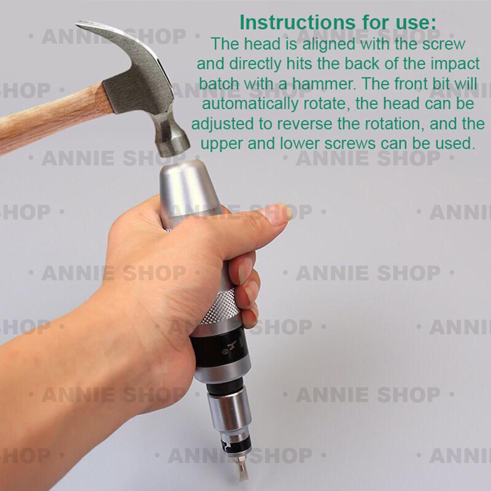 13pcs IMPACT SCREWDRIVER NUT BOLT DRIVER HAMMER TOOL KIT 13pcs IMPACT SCREWDRIVER NUT BOLT DRIVER HAMMER TOOL KIT