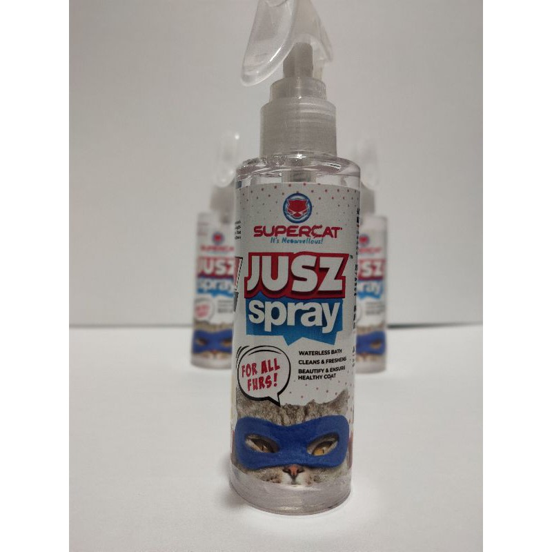 Buy JUST SPRAY SUPERCAT : Spray untuk bulu kucing, lebat , kurap 