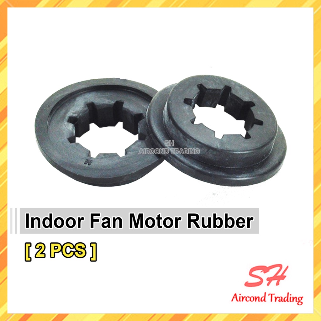 (2 PCS) AIRCOND INDOOR FAN MOTOR RUBBER / INDOOR BLOWER MOTOR BUSH