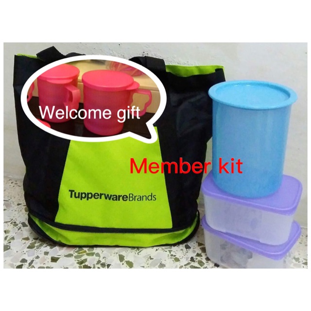 Tupperware member kit