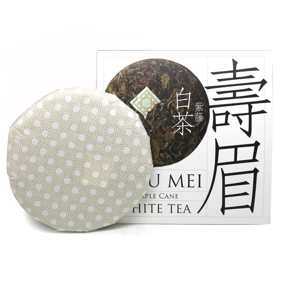 Purple Cane Shou Mei White Tea Year 2018 Fujian 紫藤 寿眉 白茶 福建 (±300g)