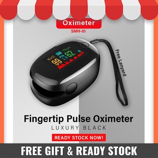 Ready Stock SMH-01 Finger Oximeter Fingertip Pulse Oxymeter Medical Equipment Heart Rate Spo2 PR Pulse Oxygen
