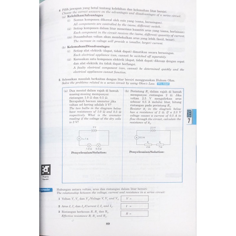 Jawapan Sains Tingkatan 1 Process Skills