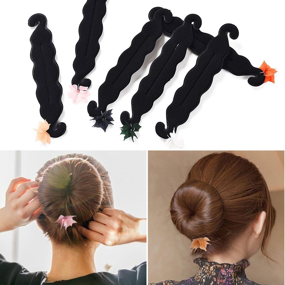 Braid Tool Hair Styling Magic Donut Twist Foam Sponge Quick Bun