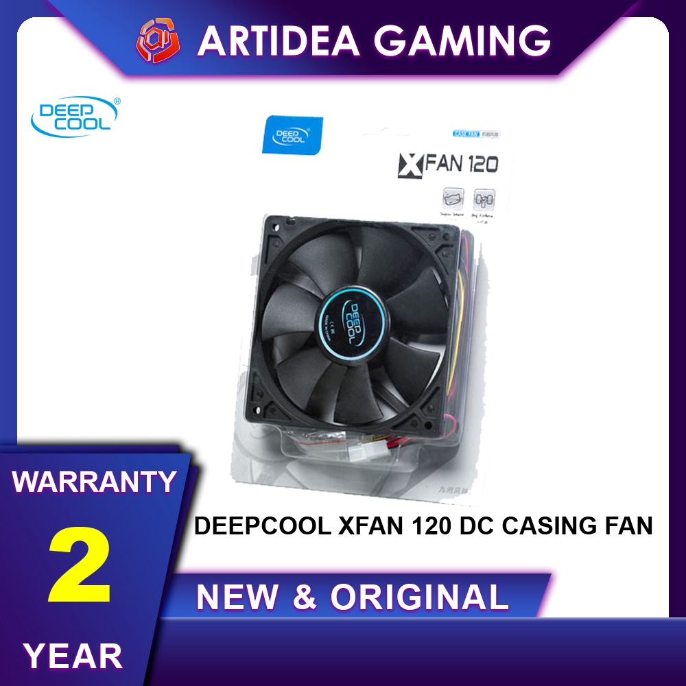 ^ DEEPCOOL XFAN 120 DC CASING FAN - DP-FDC-XF120 | Shopee Malaysia