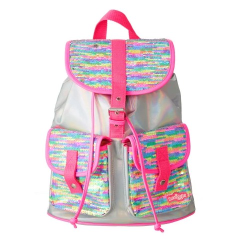 smiggle backpack sequins