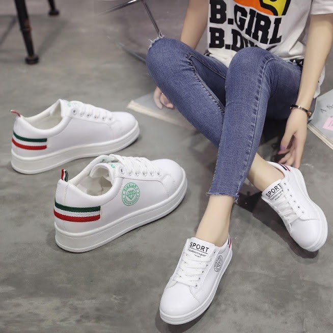 stylish white shoes for girls