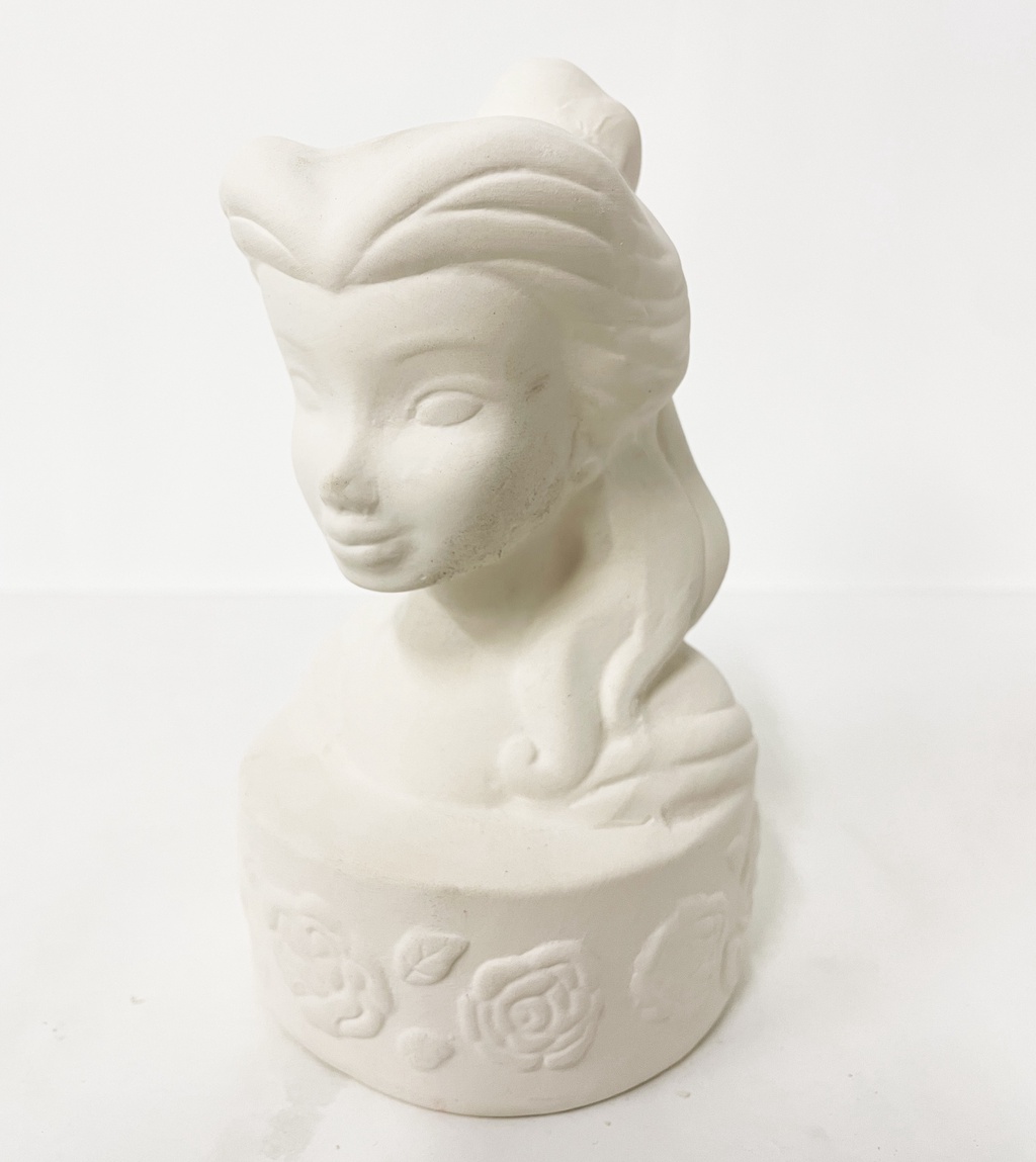 Disney Princess Paint Your Own Money Box For Kids With Story Book Paints & Ceramic Money Box