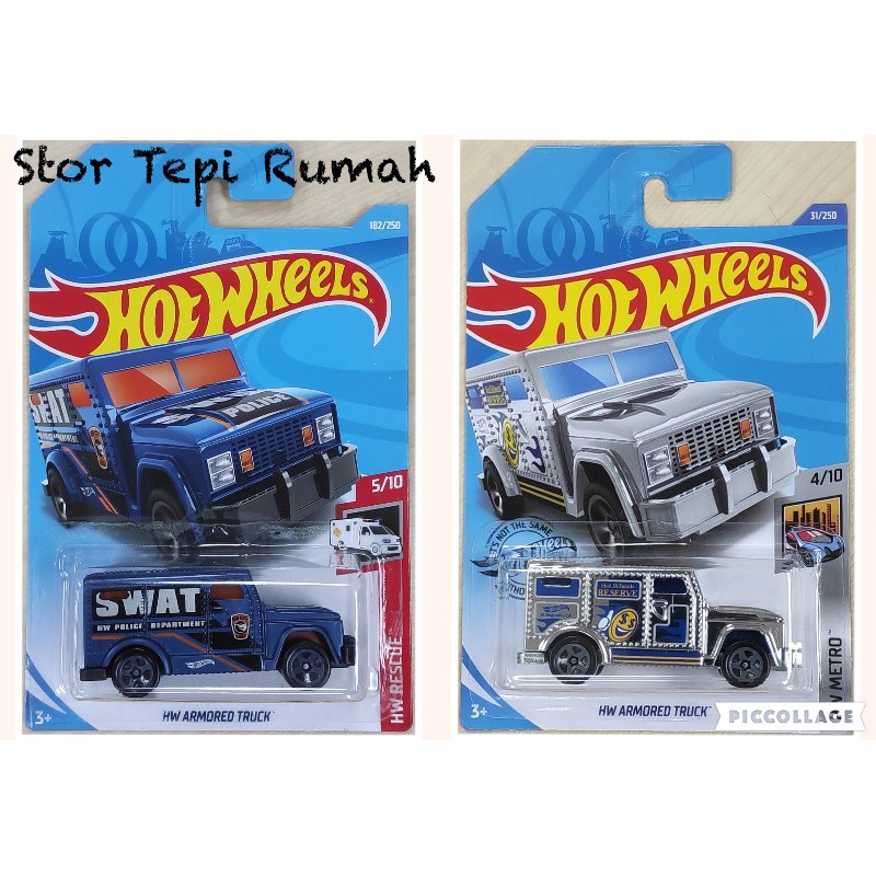 hw armored truck treasure hunt