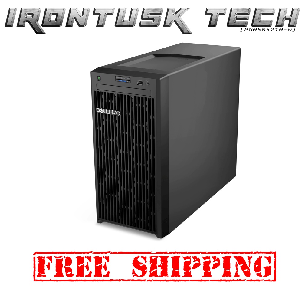 DELL POWEREDGE T150 TOWER SERVER - T150-E2324-8GB-2T-755-3YRSNBD - DL ...