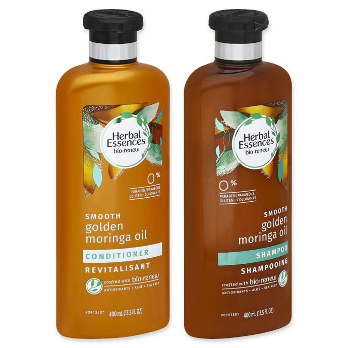 Herbal Essences Golden Moringa Oil Shampoo+Conditioner 400ml (Exp 2022 ...