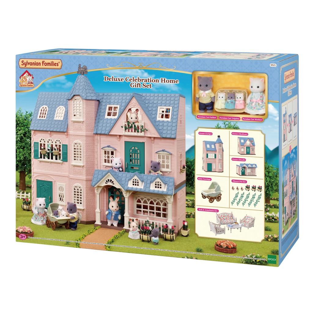 Sylvanian Families 35th Anniversary Deluxe Celebration ...